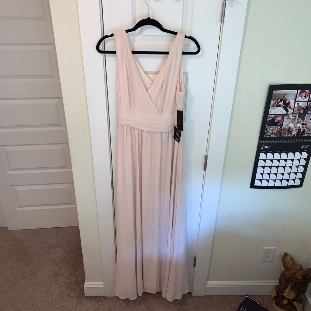 Lulu’s floor length formal dress - Gardenia
